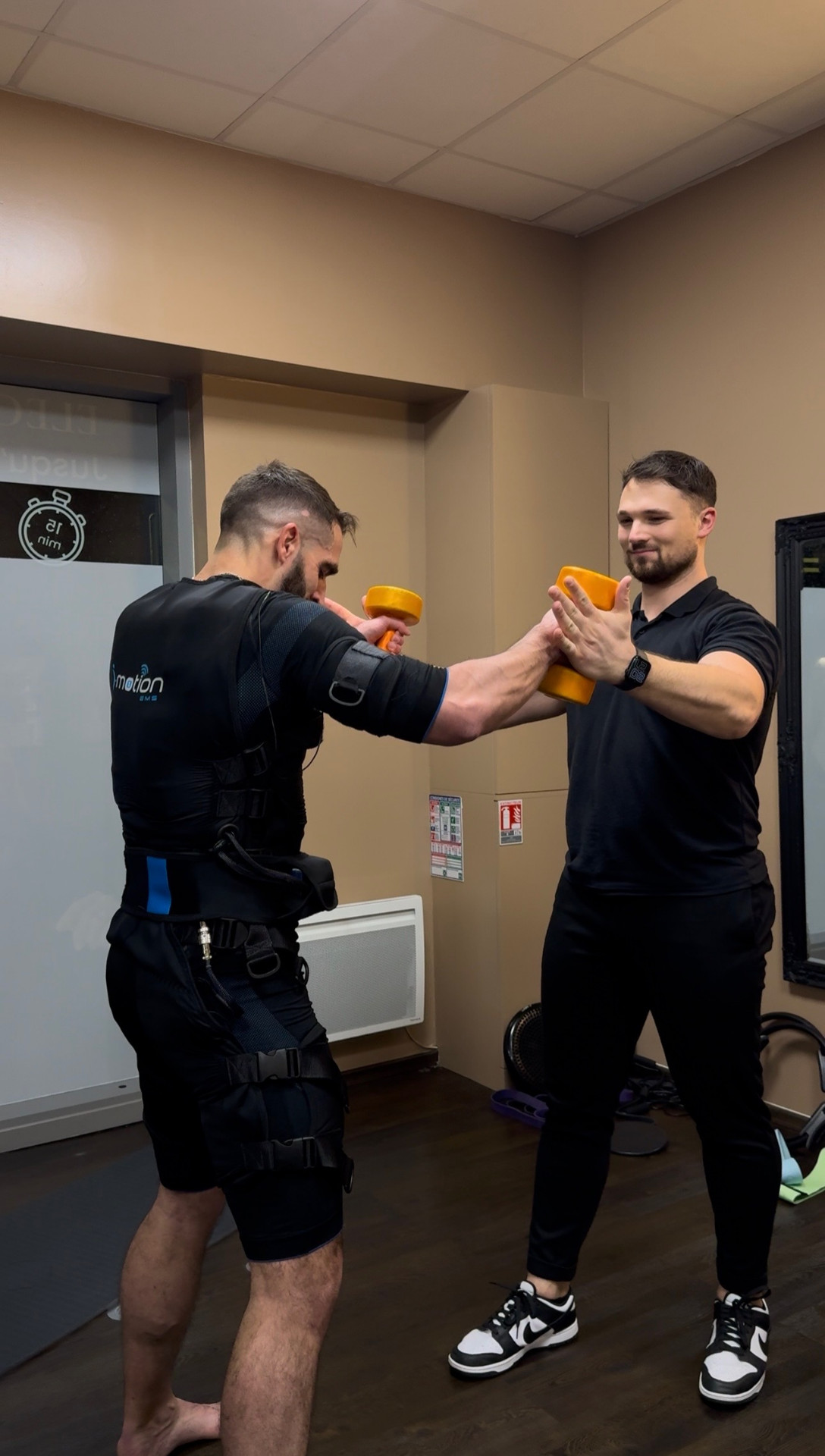 EMS i-motion — 20 min = 4h de sport